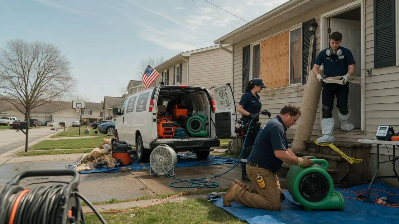 Water Damage Restoration in Van Wert, IA near me